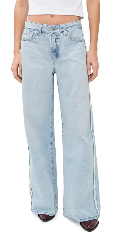Ag Saige Wide Leg Jeans Blindsided In Blue
