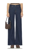 Ag Saige Wide Leg Jeans In Blue