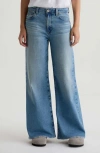 Ag Saige Wide Leg Jeans In Blue