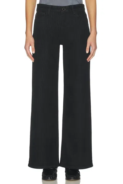 Ag Saige Wide Leg Jeans In Dress It Up In Black
