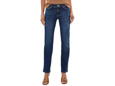 Ag Sandra Low Rise Slim Straight In Outspoken Women's Jeans Outspoken: 31 31 In Blue
