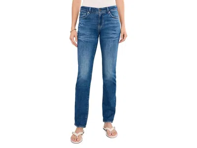 Ag Sandra Low Rise Straight Jeans In Mykonos Women's Jeans Mykonos: 31 31, Cotton/denim/elastane In Blue