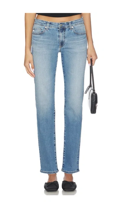 Ag Sandra Straight Leg Jeans In Blue