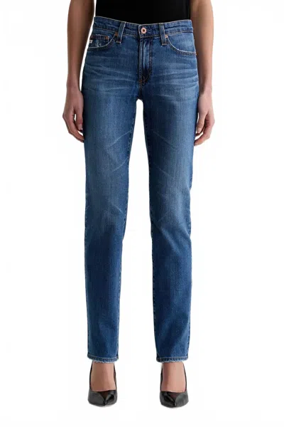 Ag Sandra Straight Leg Jeans In Prue In Blue