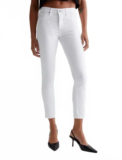 Ag Jeans Farrah Skinny Ankle In White