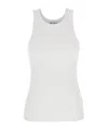 Ag Sleeveless Vest In White
