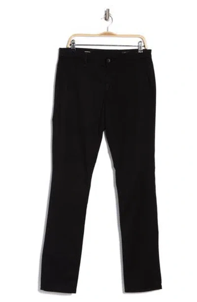 Ag Slim Fit Chinos In Pure Black
