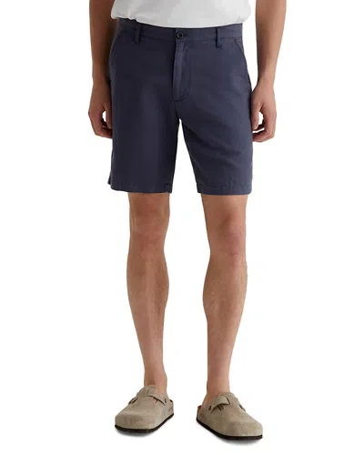 AG THE WANDERER SLIM FIT LINEN SHORTS
