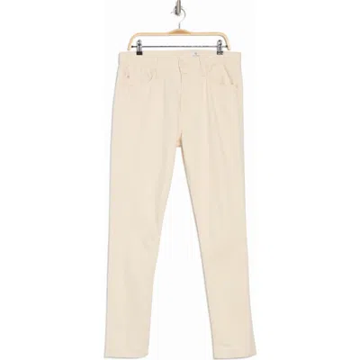 Ag Slim Jeans In Alabaster