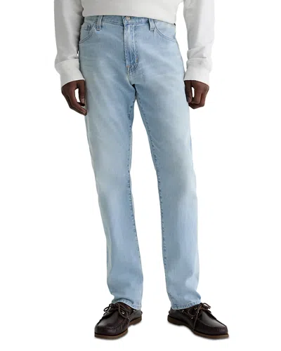 Ag Slim Straight Jeans In 22 Years Tanner In Blue
