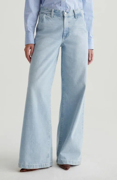Ag Stella Wide-leg Jeans In Idol