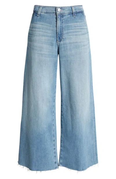 Ag Stella Raw Hem Low Slung Palazzo Jeans In Aries