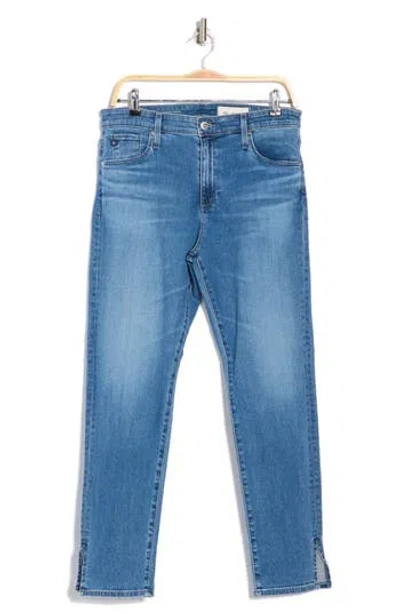 Ag Stevie High Waist Ankle Jeans In Rhodes