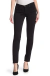Ag Farrah Skinny Skinny High-rise Velvet Jeans In Sba Black