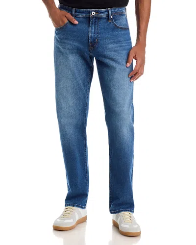 Ag Straight Fit Tailored Leg 32 Jeans In Grove In Blue