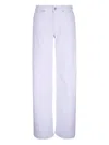Ag Straight-leg Jeans In White
