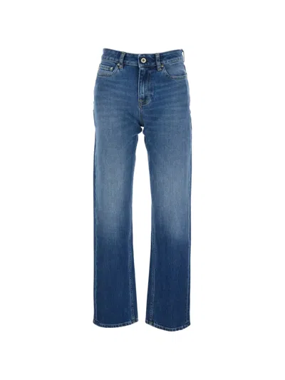 Ag Straight-leg Jeans In Blue