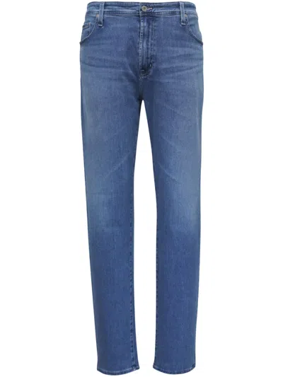 Ag Stretch-cotton Jeans In Blue