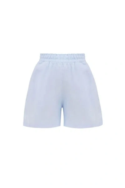 Ag Studio Baby Blue Linen Shorts