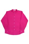 Ag Studio Fuchsia Linen Shirt