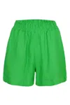 Ag Studio Green Linen Shorts