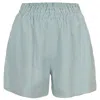 Ag Studio Grey Blue Linen Shorts