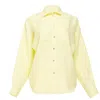 Ag Studio Lemon Yellow Linen Shirt