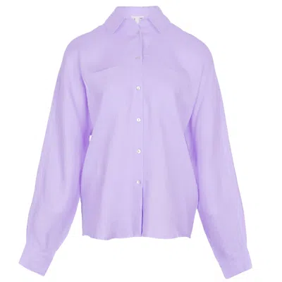 Ag Studio Lilac Linen Shirt