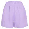 Ag Studio Lilac Linen Shorts