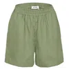 Ag Studio Olive Linen Shorts