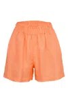 Ag Studio Orange Linen Shorts