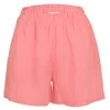 Ag Studio Pink Salmon Linen Shorts