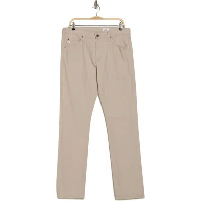 Ag Sud Print Slim Straight Leg Pants In Merrit Yuma Sand