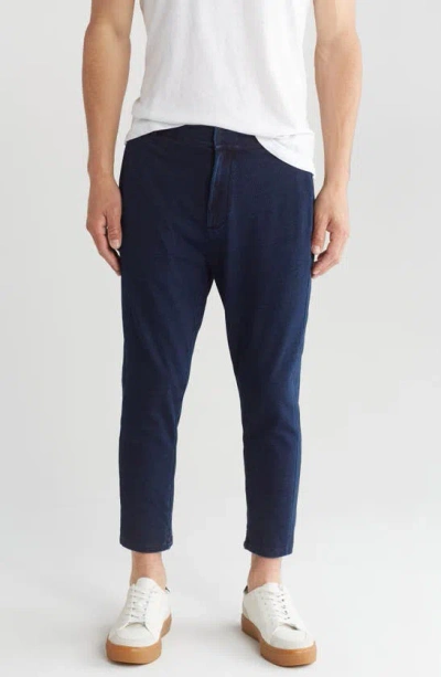 Ag Sulfur Trousers In Indigo Knit One