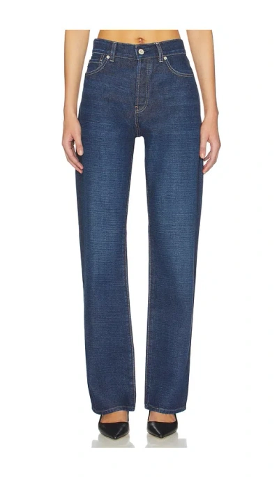 Ag Sydney Crew Straight Leg Jeans In Blue