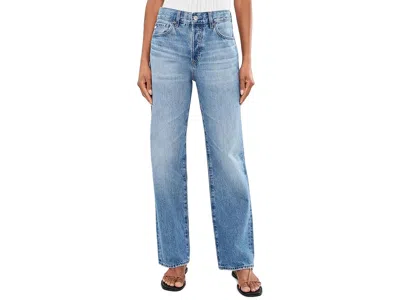 Ag Sydney Mid-rise Stovepipe In Candid Women's Jeans Candid: 29 32 In Blue