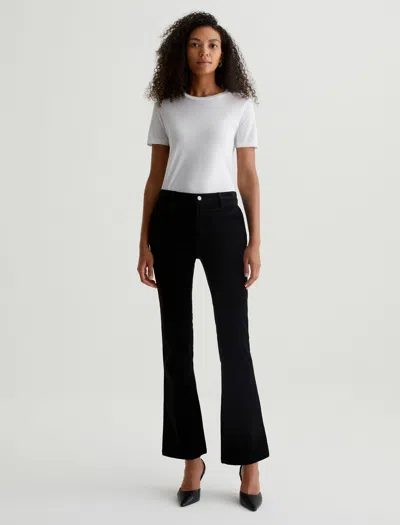 Ag Tailored Farrah Boot In Super Black/white