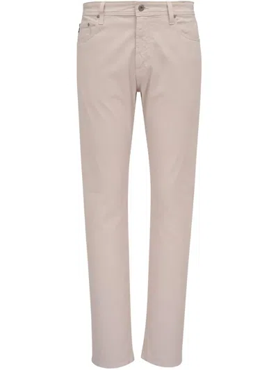 Ag Tapered Trousers In Neutral