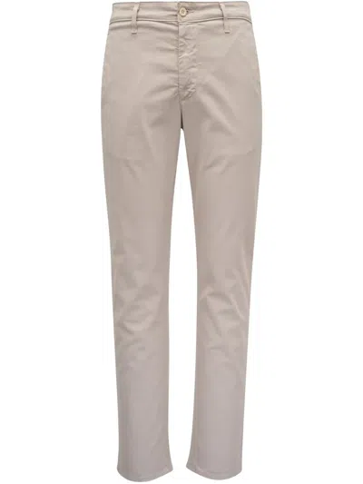 Ag Tapered Trousers In Neutral