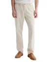 Ag Tate Drawstring Relaxed Fit Pants In Neutral