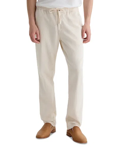 Ag Tate Drawstring Relaxed Fit Pants In Neutral