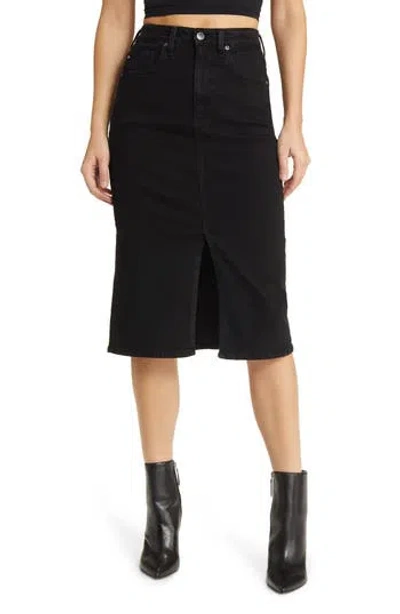 Ag Tefi Denim Pencil Skirt