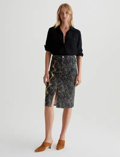 Ag Tefi Skirt In Stripe Spark