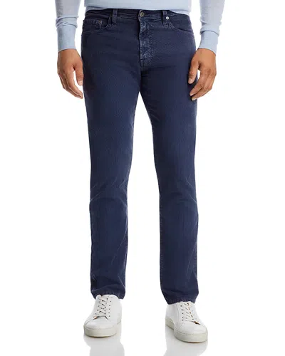 Ag Tellis 32 Slim Fit Cross Hatch Corduroy Jeans - Exclusive In Sulfur Blue