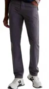 Ag Tellis Airluxe 34 Seam Jeans In Grey In Gray