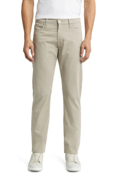 Ag Everett Commuter Performance Slim Straight Pants In Neutral