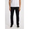 Ag Tellis Airluxe™ Commuter Performance Sateen Slim Fit Pants In True Black