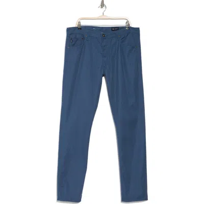 Ag Tellis Jacquard Slim Fit Pants In Gladwell Blue Multi