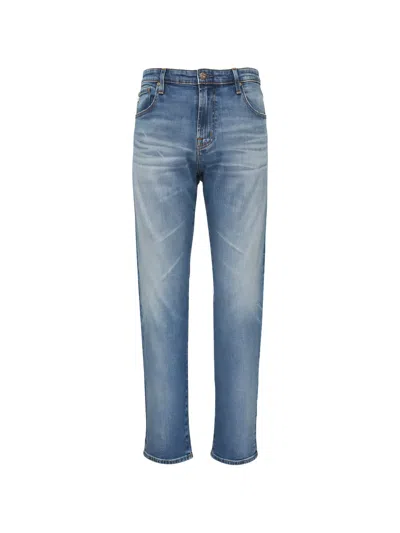 Ag Tellis Laurel Modern Slim Denim Jeans In Blue