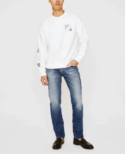 Ag Tellis Modern Slim 360° Jeans - 33" Inseam In 16 Years Highland Peak In White
